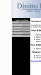 Mobile Screenshot of dinittolaw.com